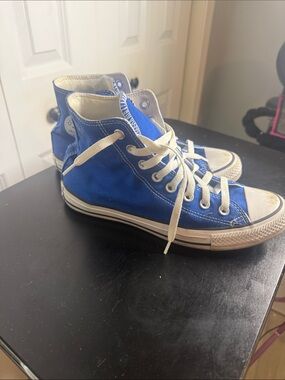 Converse High-Top Canvas Sneakers - Royal Blue